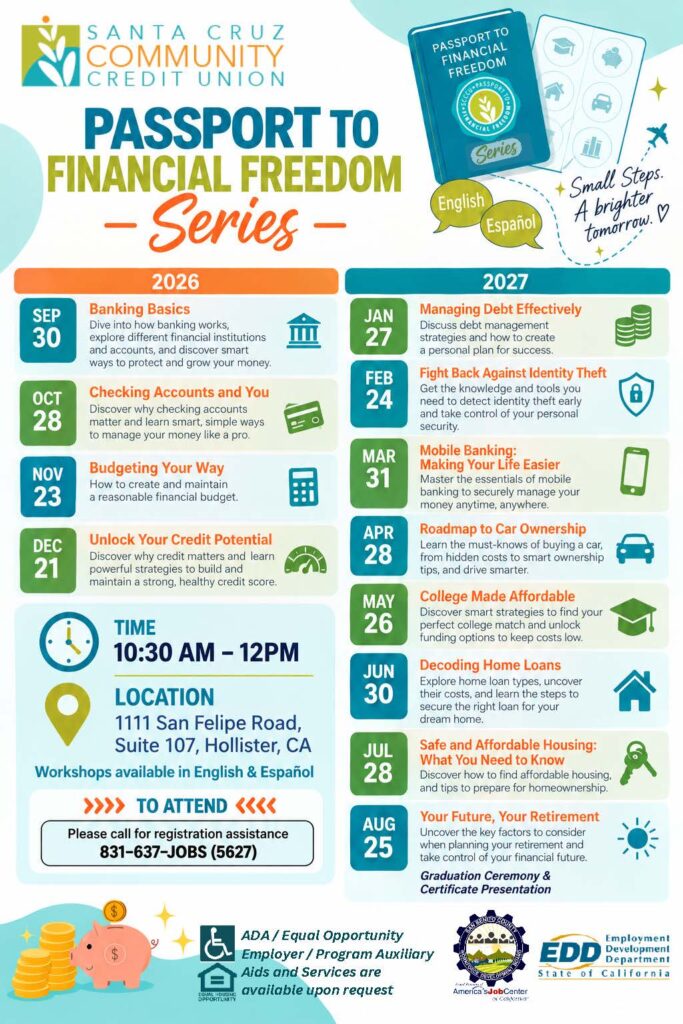 2026 Passport to Financial Freedom Series